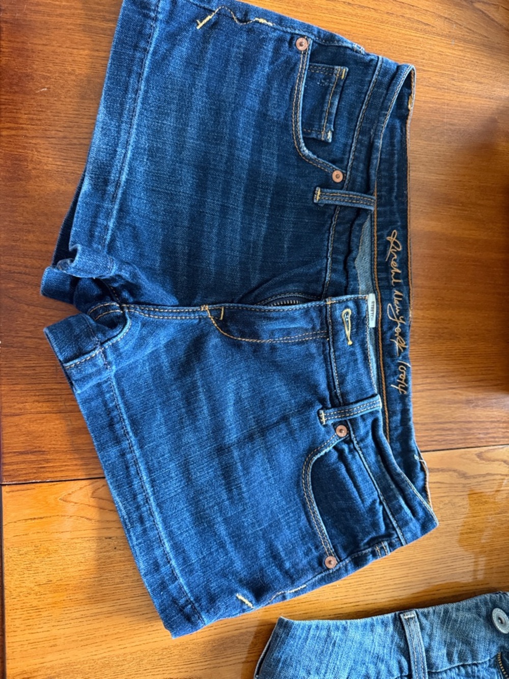 Ruehl No.925 Dark Blue Denim Jean Shorts